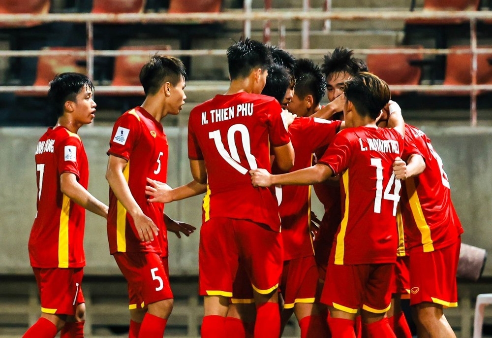Bàn thắng của Lê Đình Long Vũ được bình chọn vào top 10 bàn thắng đẹp nhất vòng bảng U17 châu Á 2023